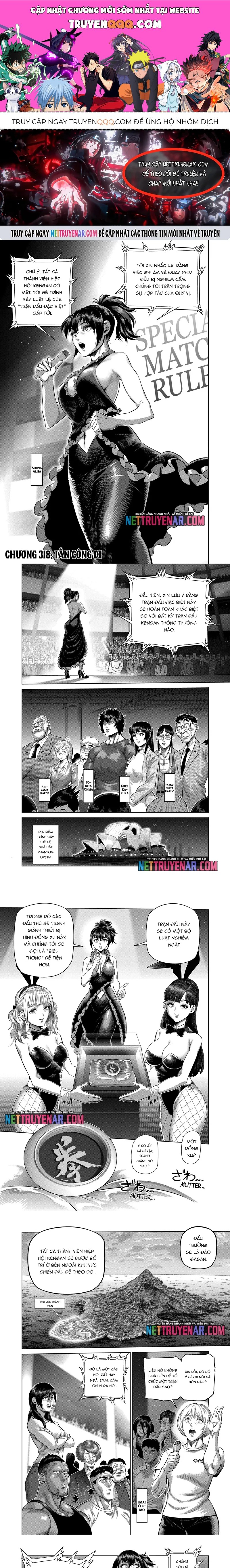 Kengan Ashura Phần 2 Chapter 318 - 1