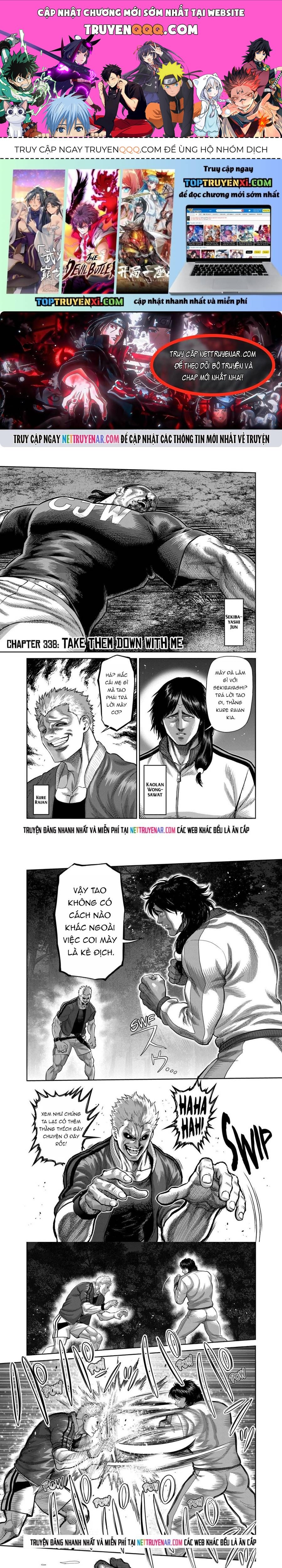 Kengan Ashura Phần 2 Chapter 338 - 1