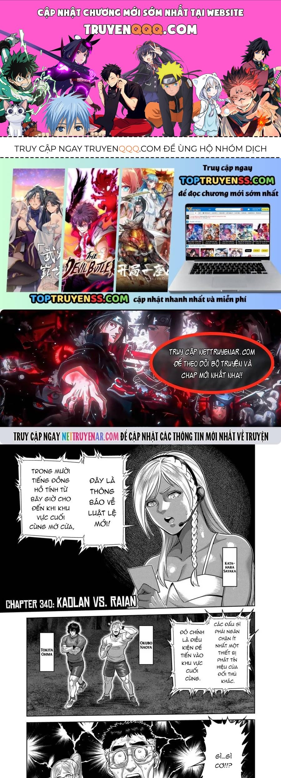 Kengan Ashura Phần 2 Chapter 340 - 1