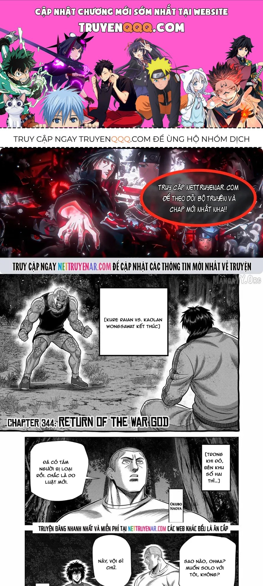 Kengan Ashura Phần 2 Chapter 344 - 1