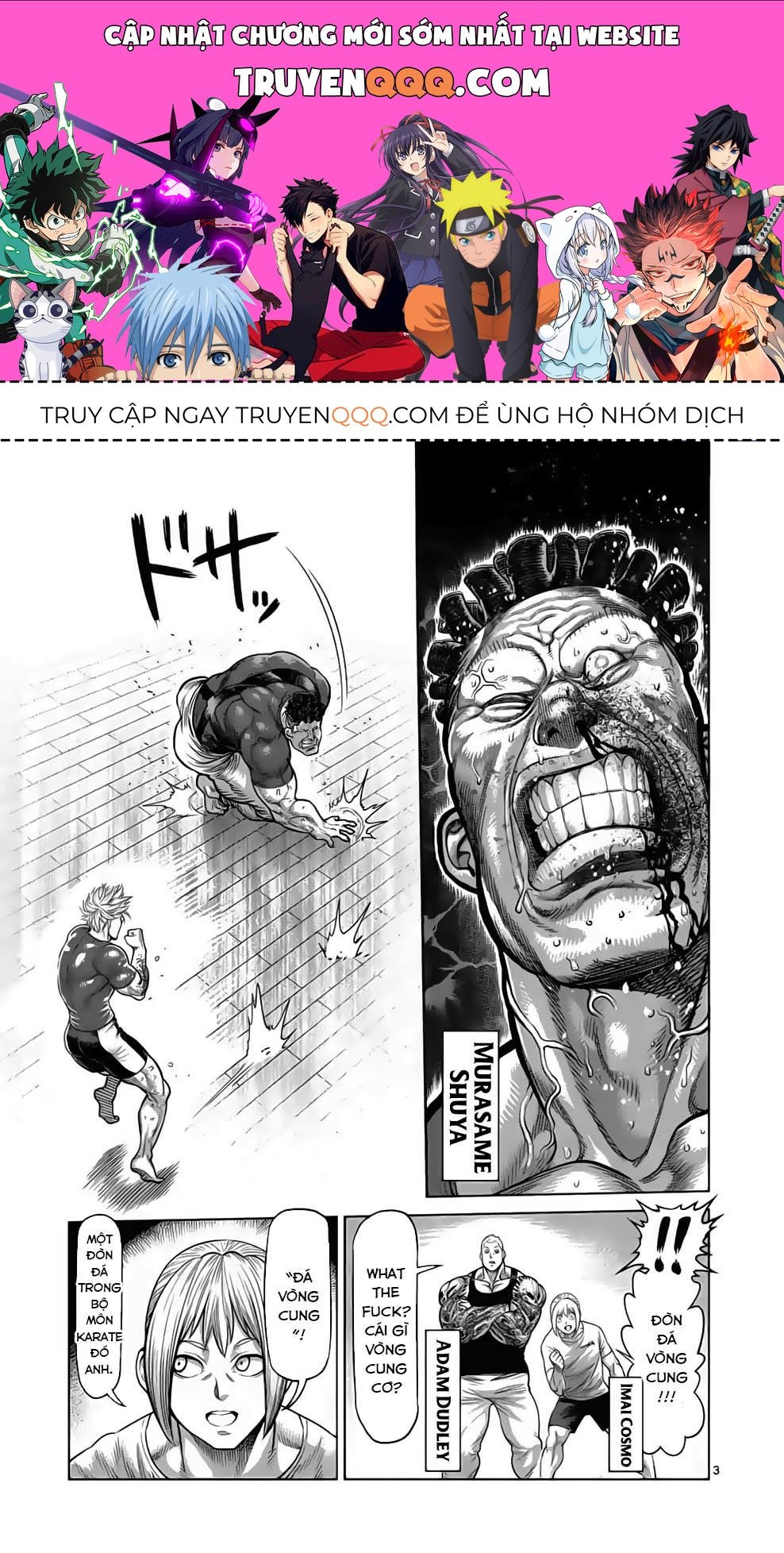Kengan Ashura Phần 2 Chapter 36.2 - 1