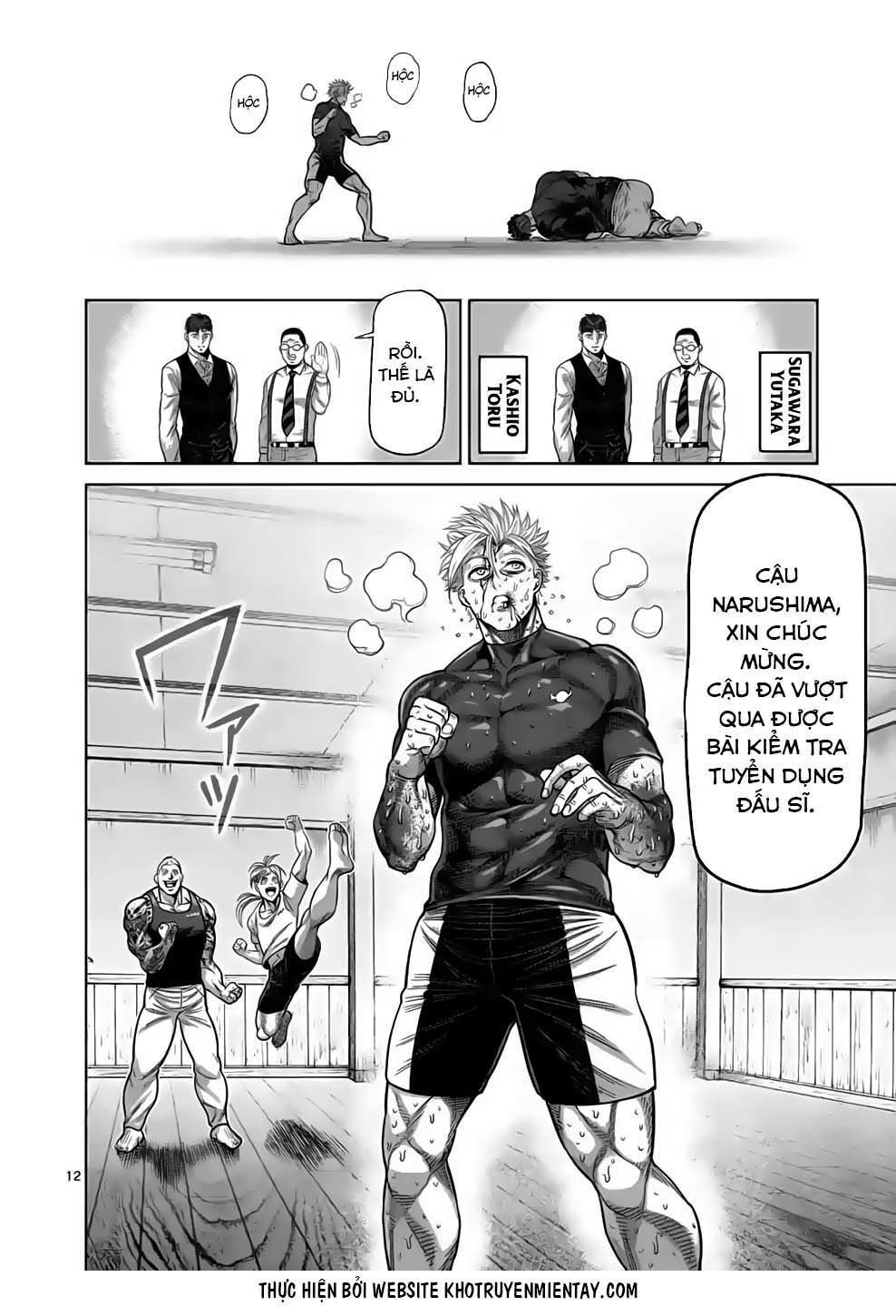 Kengan Ashura Phần 2 Chapter 36.3 - 9