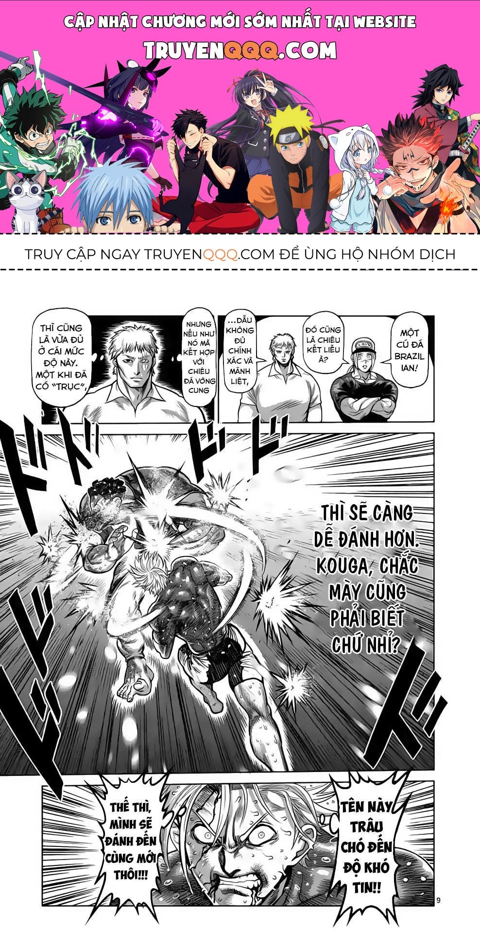 Kengan Ashura Phần 2 Chapter 36.7 - 1