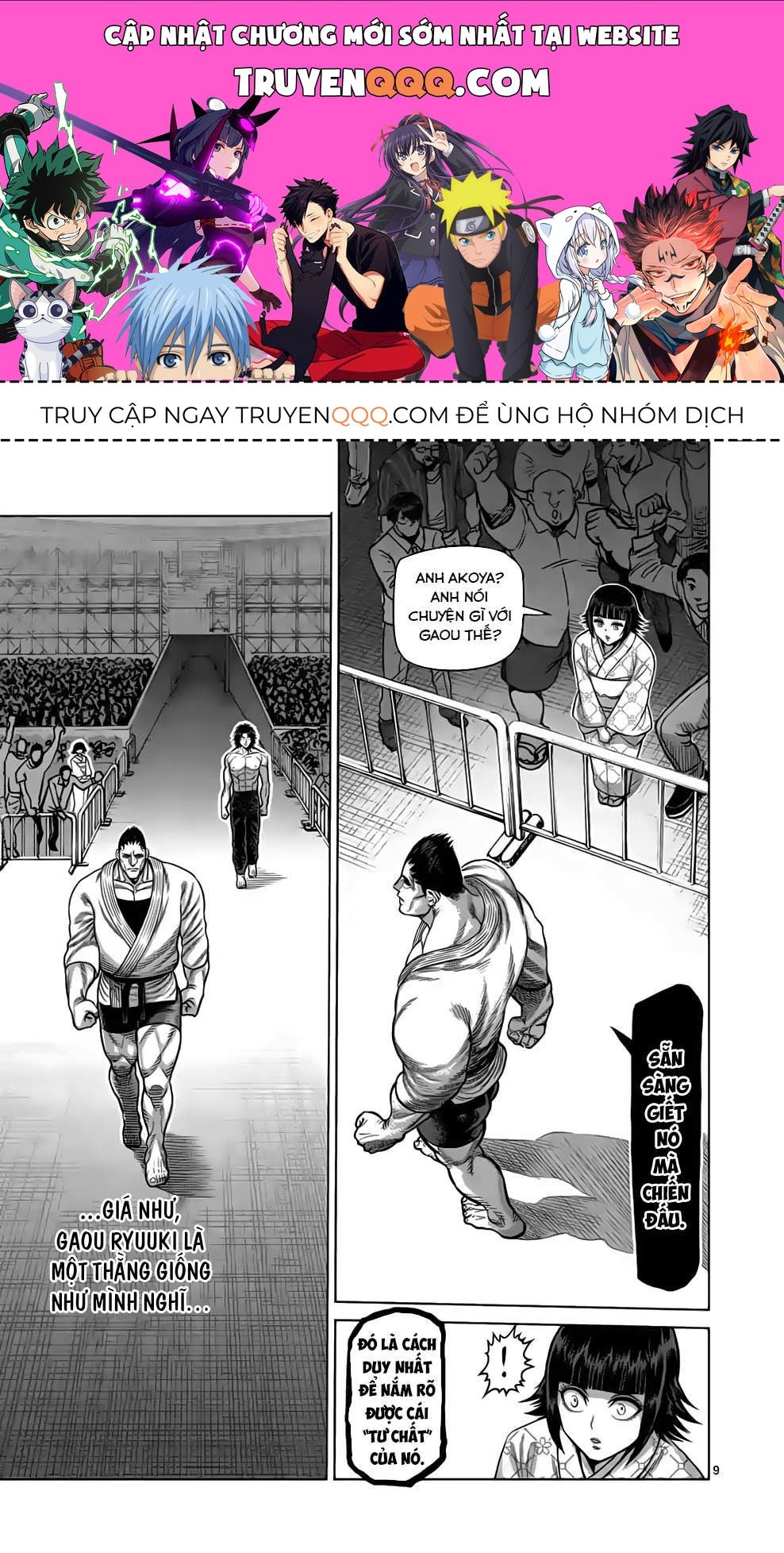 Kengan Ashura Phần 2 Chapter 37.7 - 1