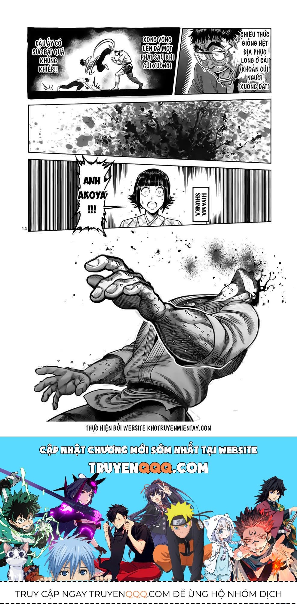 Kengan Ashura Phần 2 Chapter 38.2 - 14