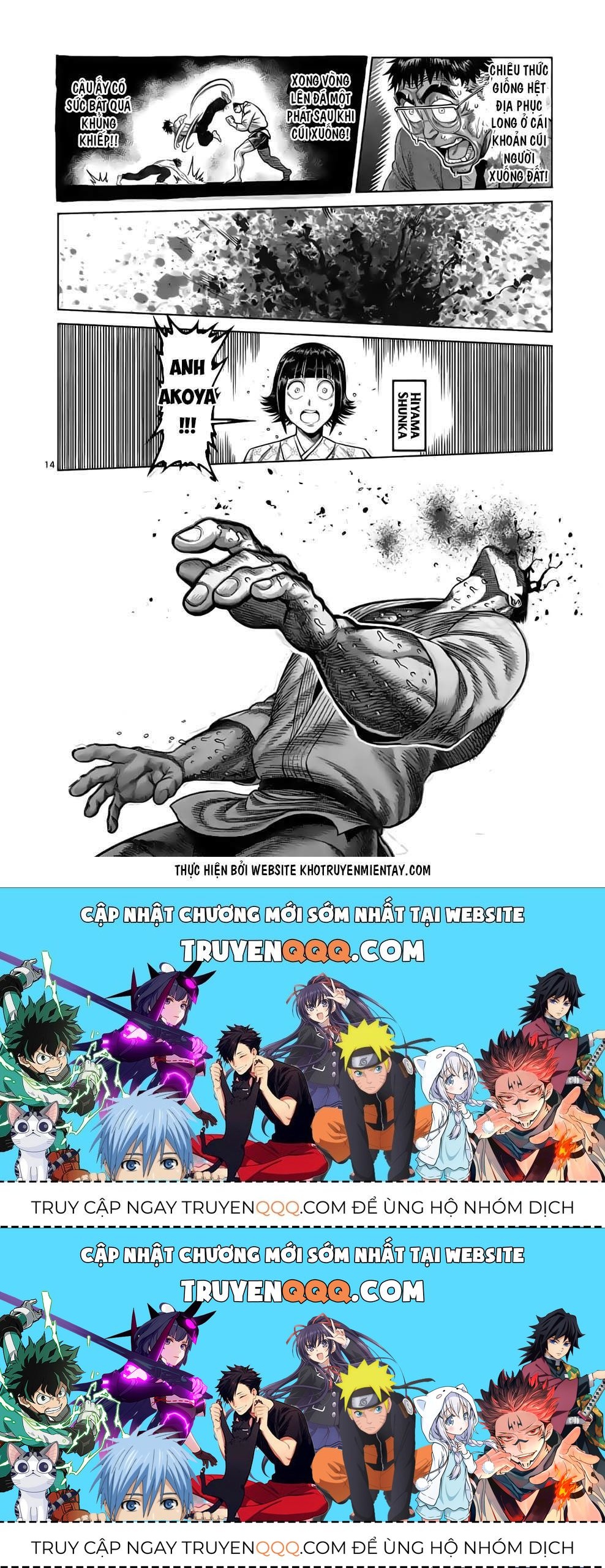 Kengan Ashura Phần 2 Chapter 38.3 - 14