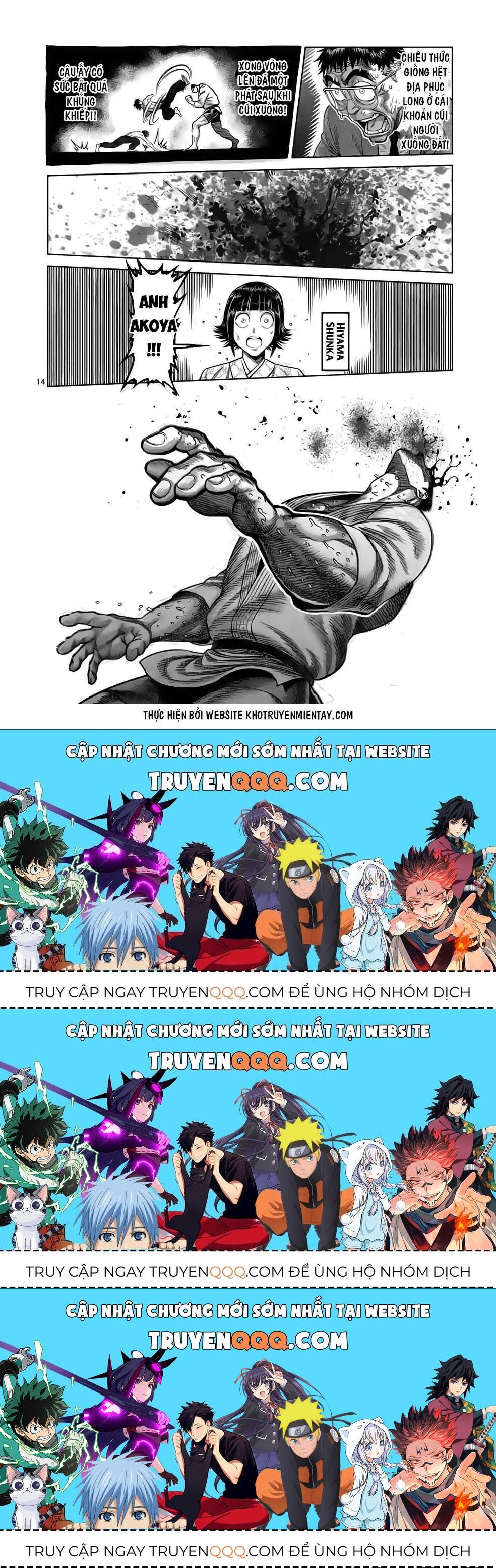 Kengan Ashura Phần 2 Chapter 38.4 - 14