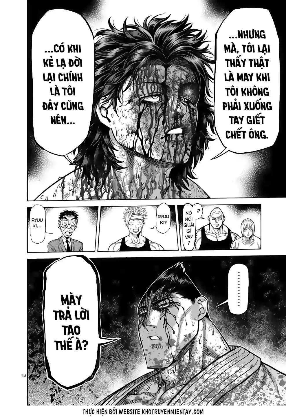 Kengan Ashura Phần 2 Chapter 39.2 - 18