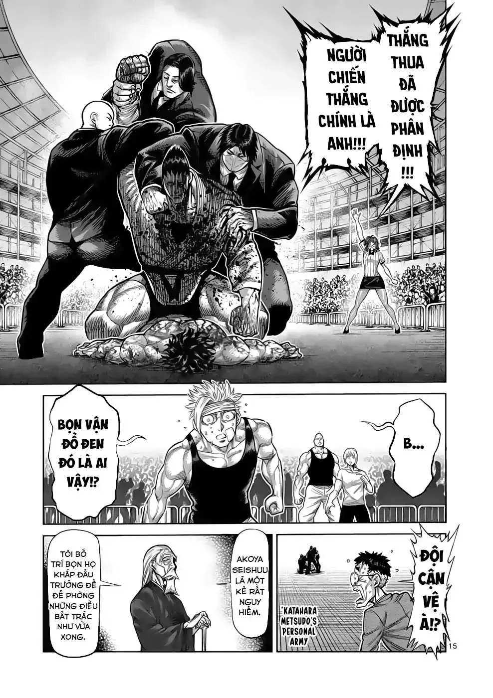 Kengan Ashura Phần 2 Chapter 39.3 - 16