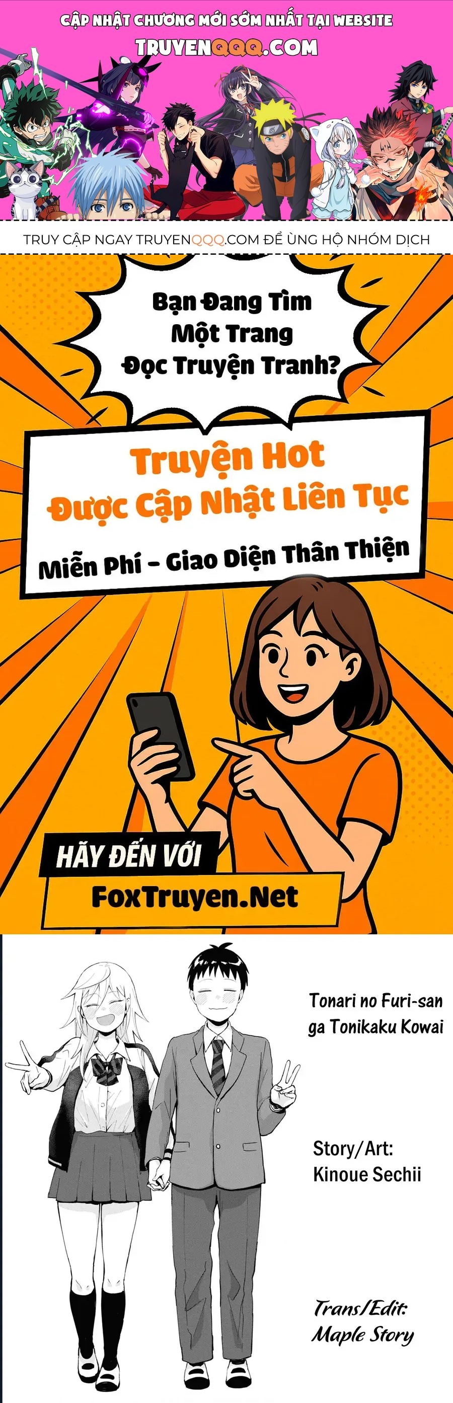 Tonari No Furi-San Ga Tonikaku Kowai Chapter 41 - 1