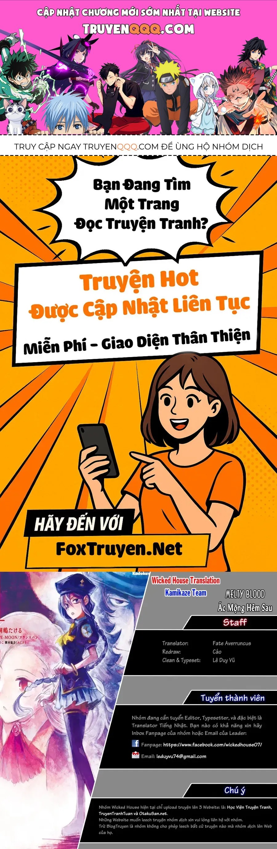 Melty Blood - Ác Mộng Hẻm Sau Chapter 2 - 1