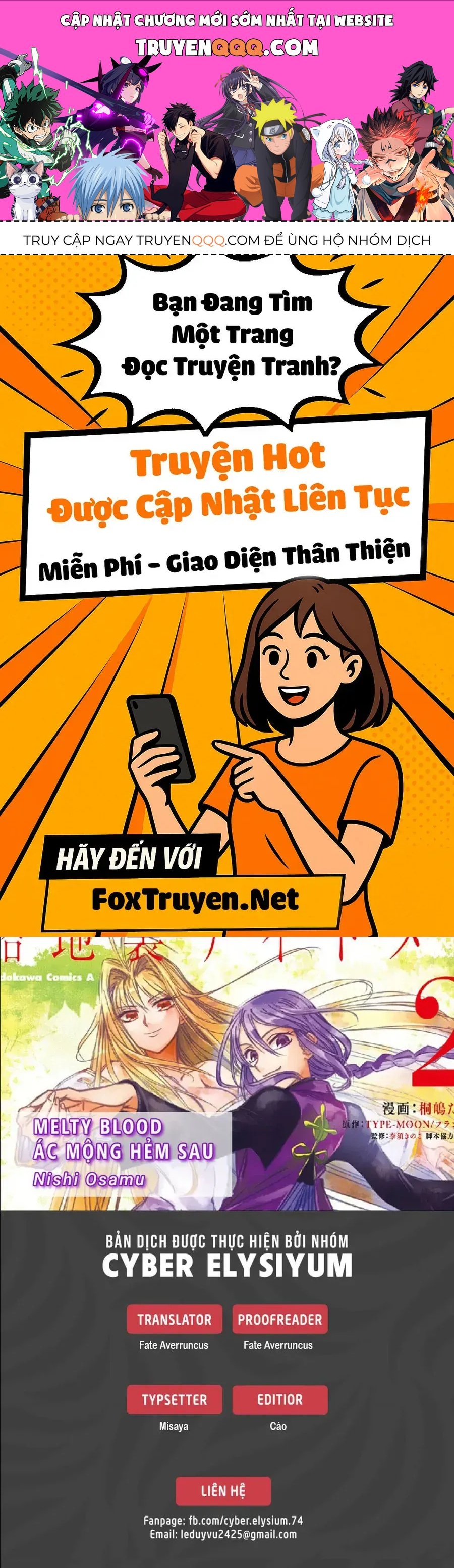 Melty Blood - Ác Mộng Hẻm Sau Chapter 5 - 1