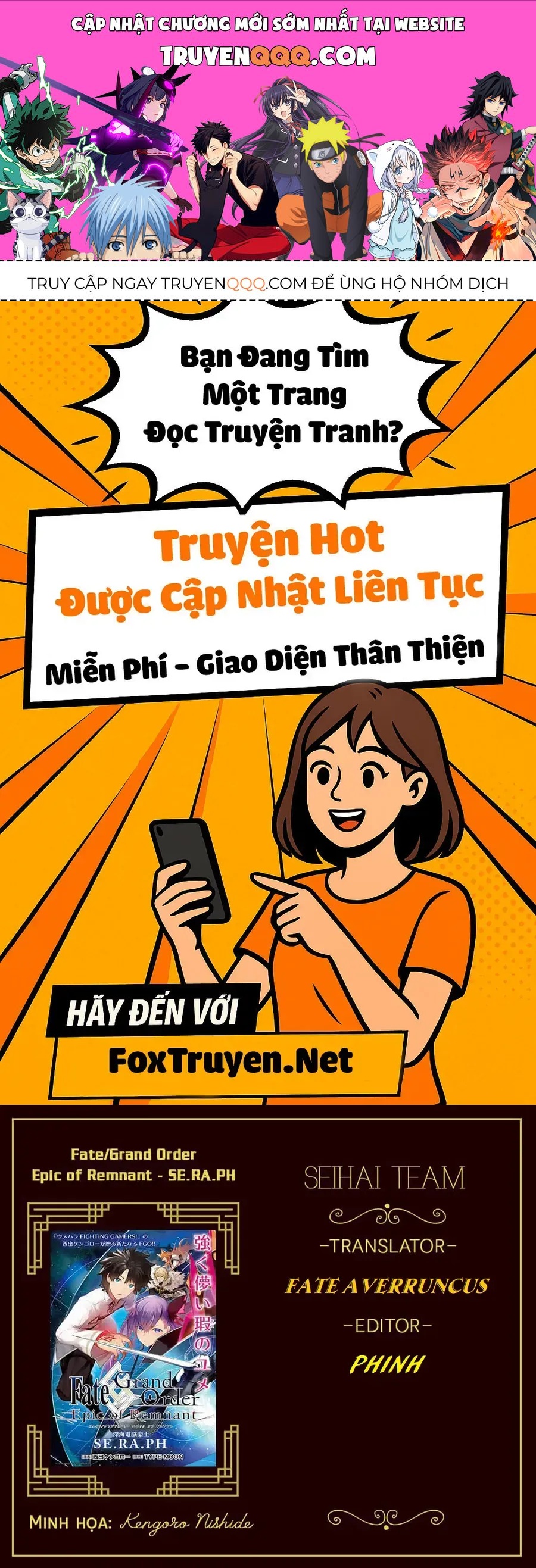 Fate/Grand Order: Epic Of Remnant - Se.ra.ph. Chapter 34.4 - 1