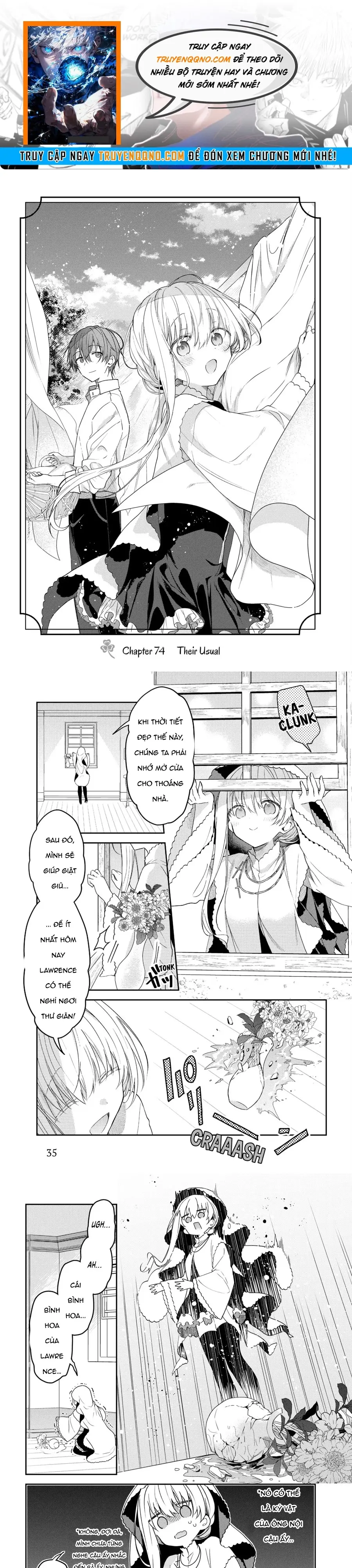 Shiro Seijo to Kuro Bokushi Chapter 74 - 1