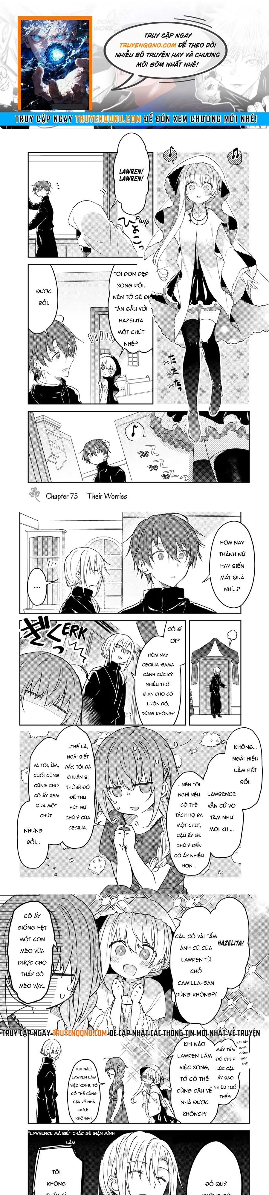 Shiro Seijo to Kuro Bokushi Chapter 75 - 1