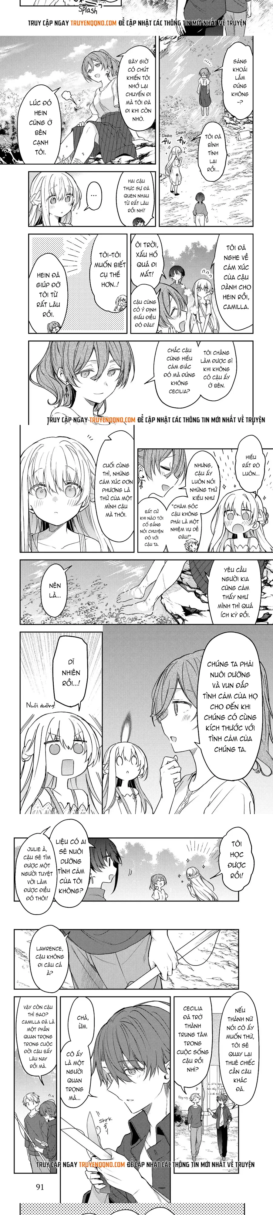 Shiro Seijo to Kuro Bokushi Chapter 77 - 3