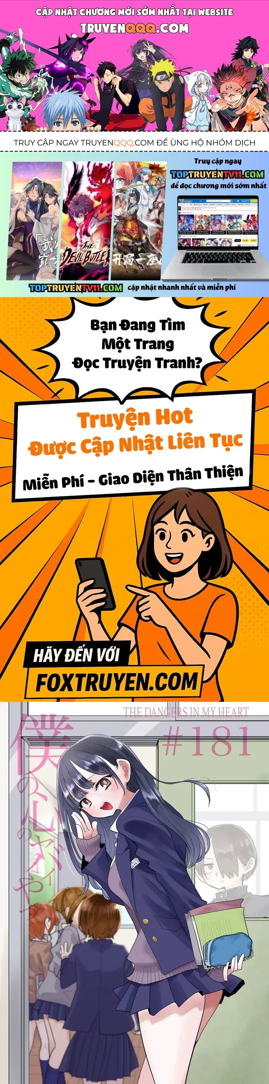 Boku No Kokoro Yabai Yatsu Chapter 181 - 1