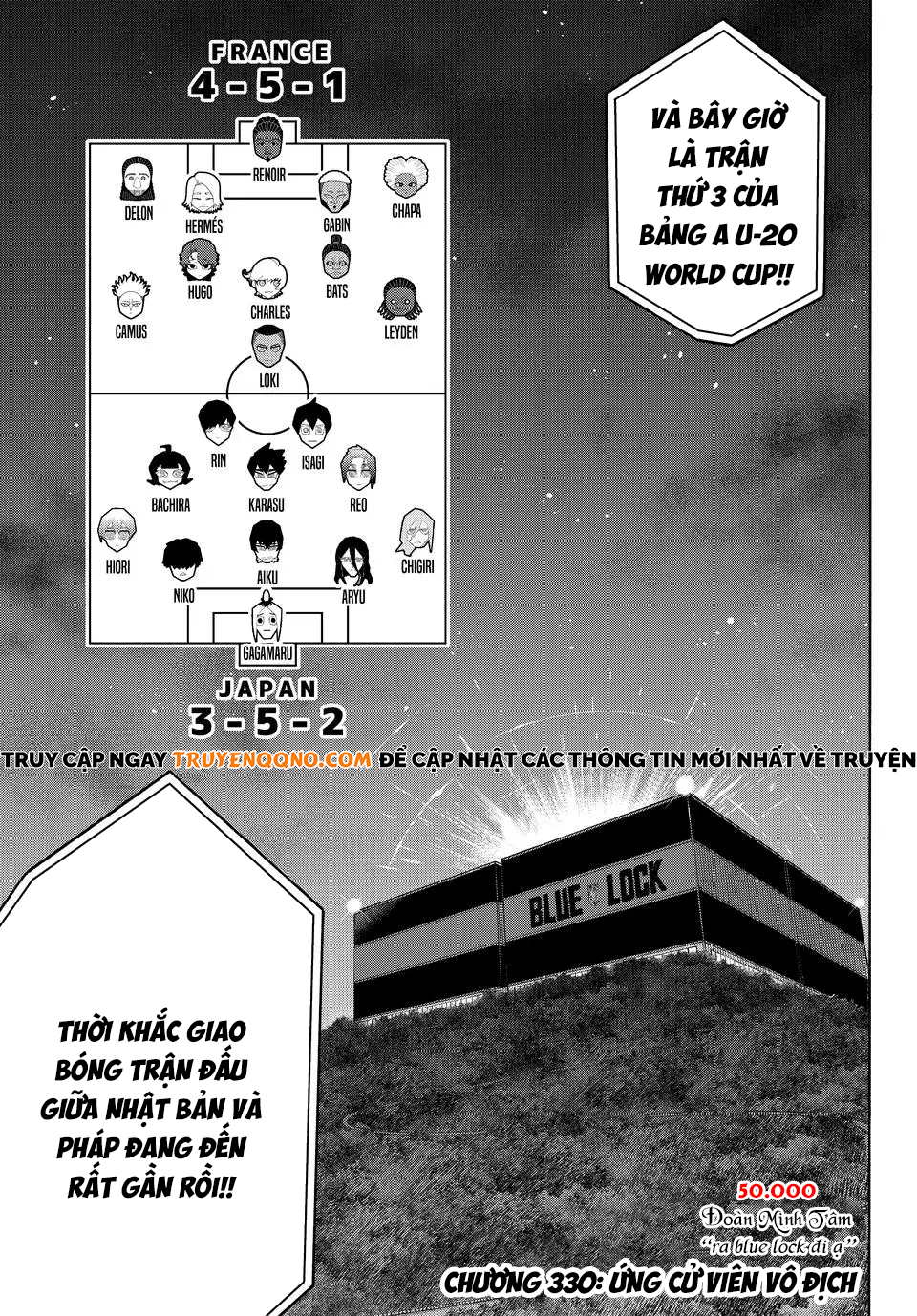 Blue Lock Chapter 330 - 2