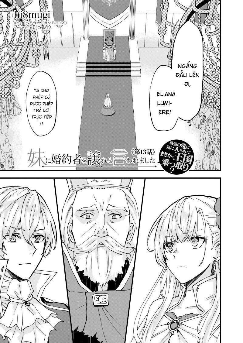 Imouto Ni Fiancee Wo Yuzure To Iwaremashita, Saikyou No Ryuu Ni Kiniirarete Masakano Okoku Nottori? Chapter 13.5 - 2