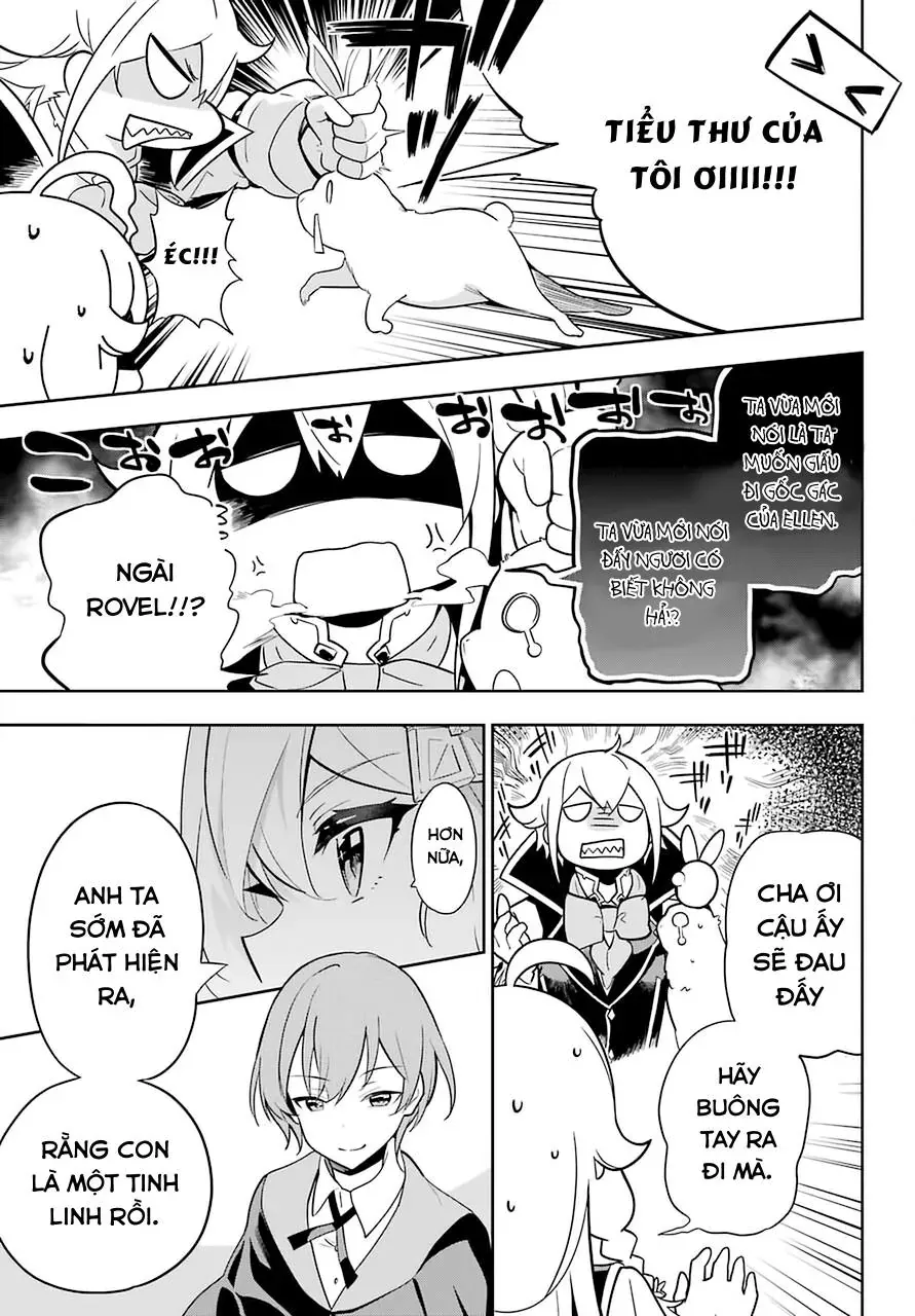 Chichi Wa Eiyuu, Haha Wa Seirei, Musume No Watashi Wa Tenseisha Chapter 33.2 - 9