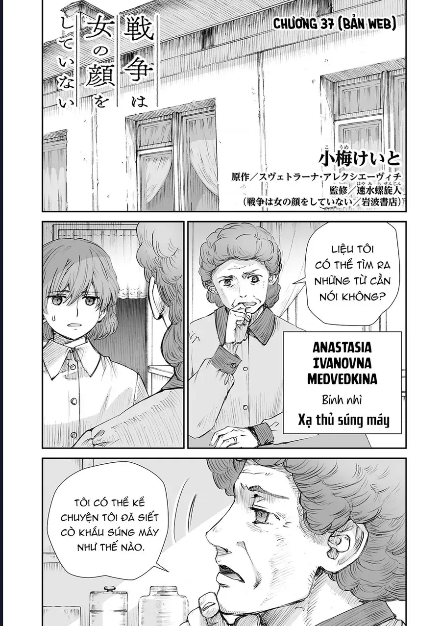 Chiến Tranh Không Có Một Khuôn Mặt Phụ Nữ Chapter 37 - 2