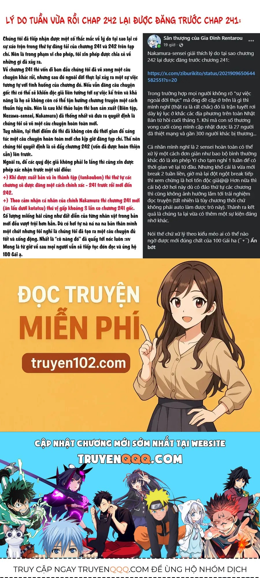 Kimi No Koto Ga Dai Dai Dai Dai Daisuki Na 100-Ri No Kanojo Chapter 241 - 22