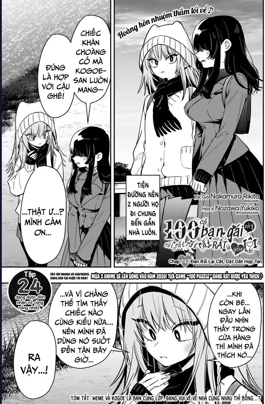 Kimi No Koto Ga Dai Dai Dai Dai Daisuki Na 100-Ri No Kanojo Chapter 243 - 3