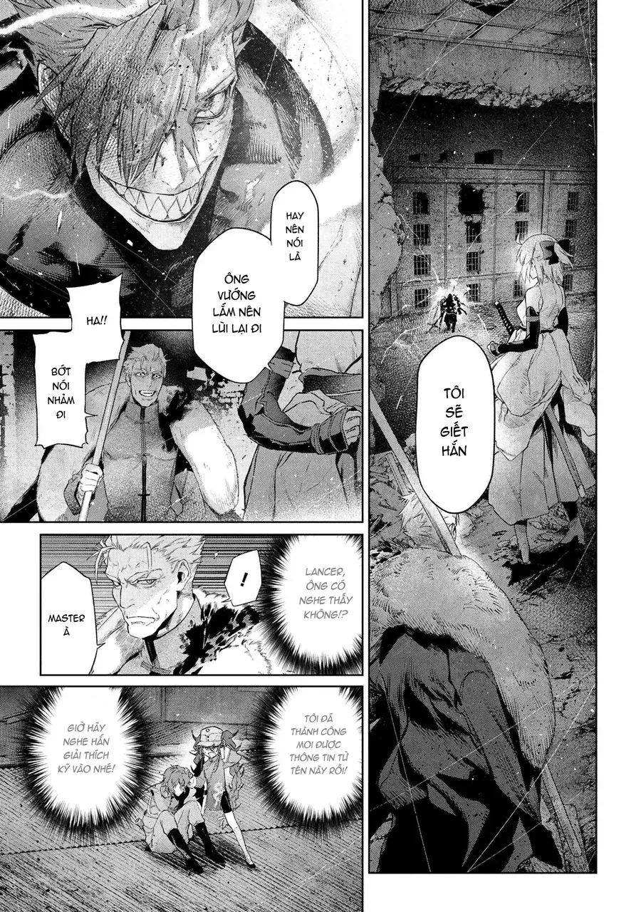 Fate/Type Redline - Truyền Kỳ Về Chén Thánh Đế Đô Chapter 23.1 - 2