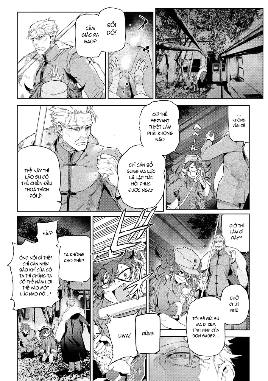 Fate/Type Redline - Truyền Kỳ Về Chén Thánh Đế Đô Chapter 23.1 - 9