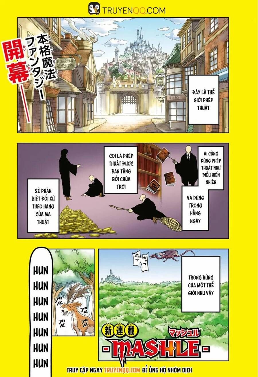 Mashle: Magic And Muscles Chapter 1 - 2