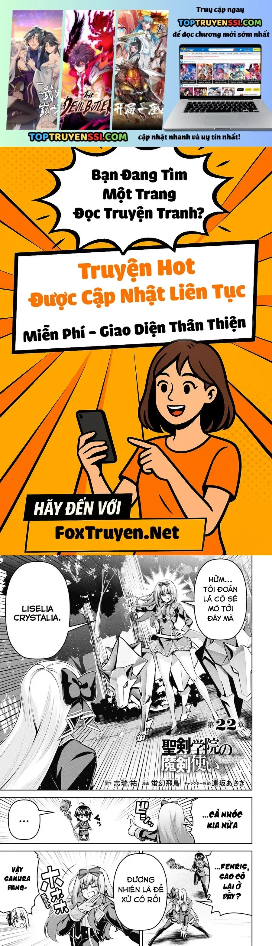 Demon's Sword Master Of Excalibur School Chapter 22 - 2