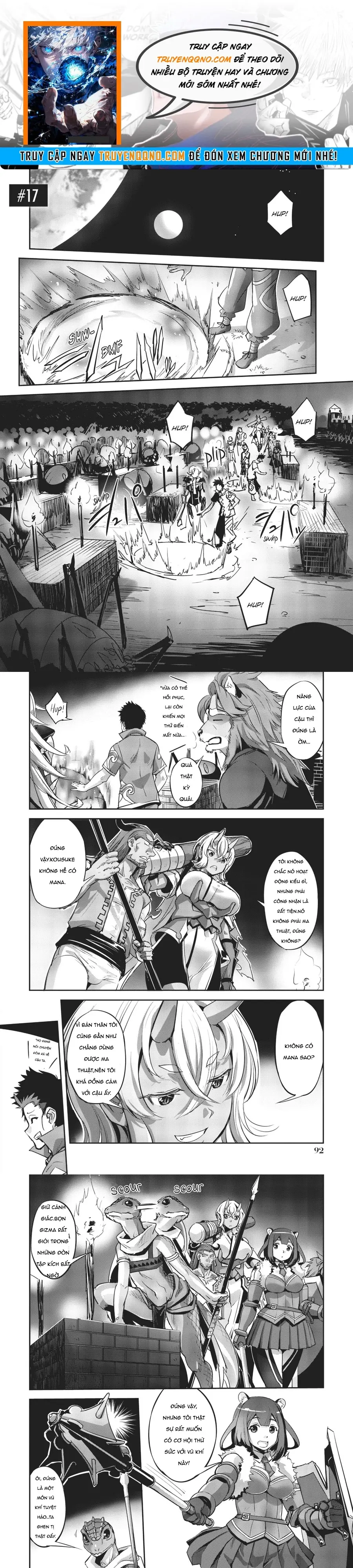 Bậc Thầy Sinh Tồn Được Triệu Hồi Sang Dị Giới Chapter 17 - 1