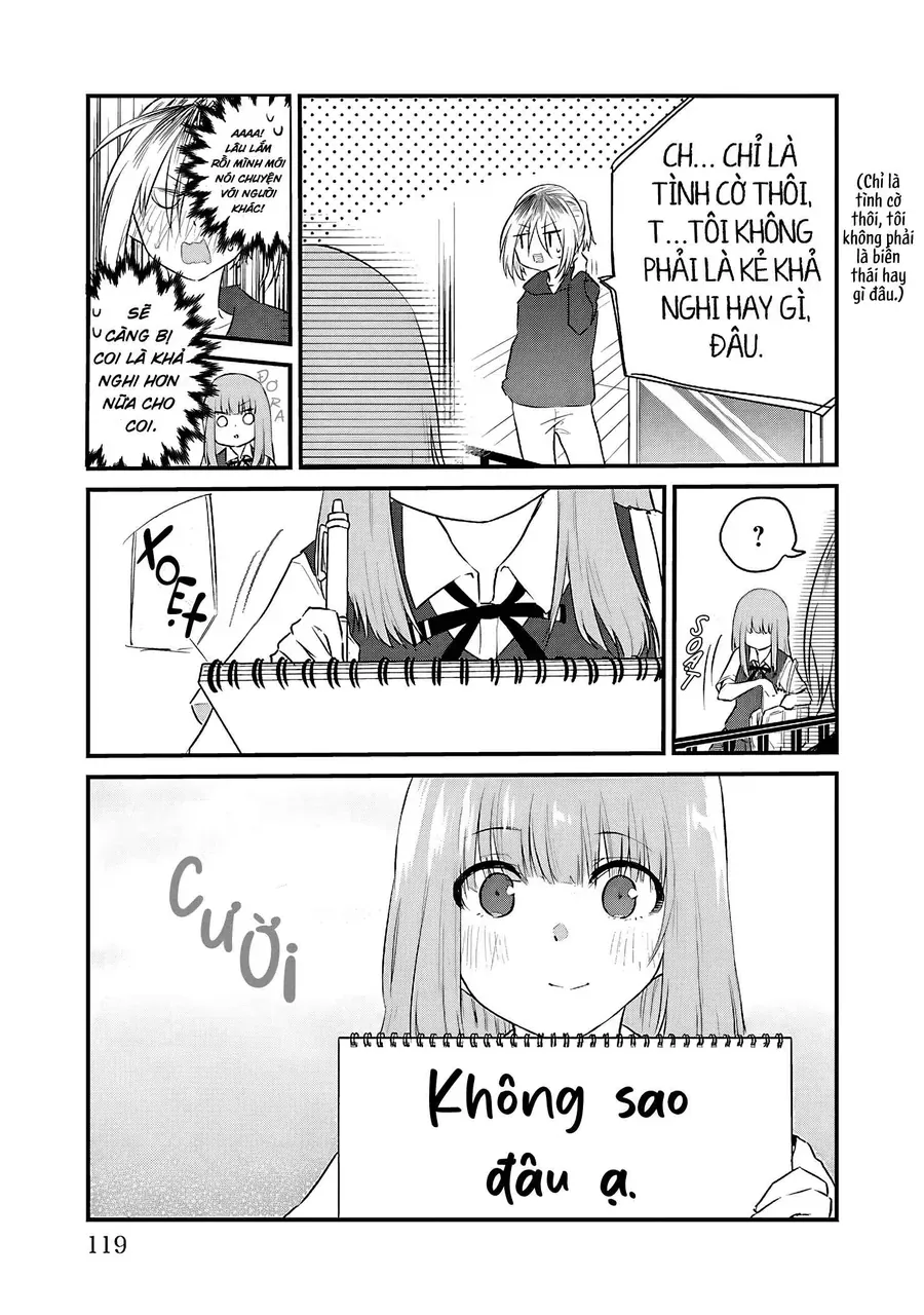 Koe Ga Dasenai Shoujo Wa "Kanojo Ga Yasashisugiru" To Omotte Iru Chapter 68.1 - 4