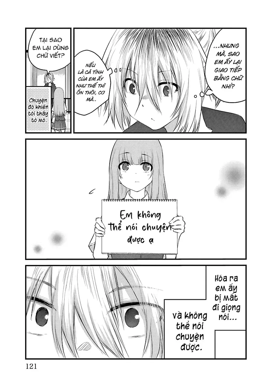 Koe Ga Dasenai Shoujo Wa "Kanojo Ga Yasashisugiru" To Omotte Iru Chapter 68.1 - 6