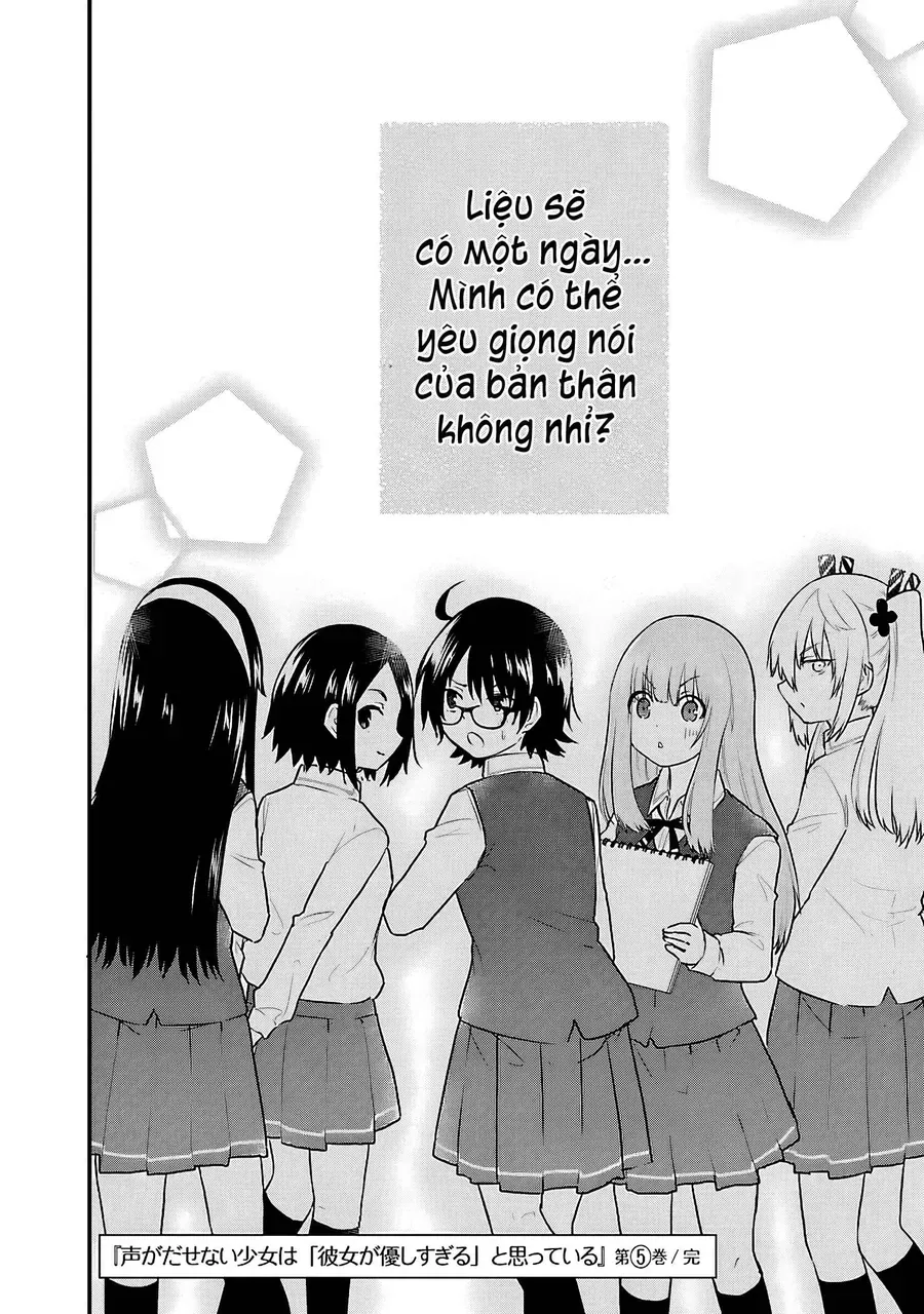 Koe Ga Dasenai Shoujo Wa "Kanojo Ga Yasashisugiru" To Omotte Iru Chapter 68.3 - 9