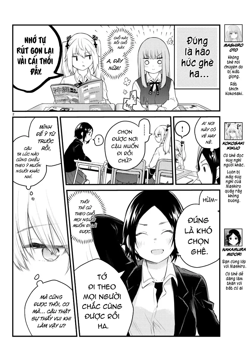 Koe Ga Dasenai Shoujo Wa "Kanojo Ga Yasashisugiru" To Omotte Iru Chapter 69 - 2