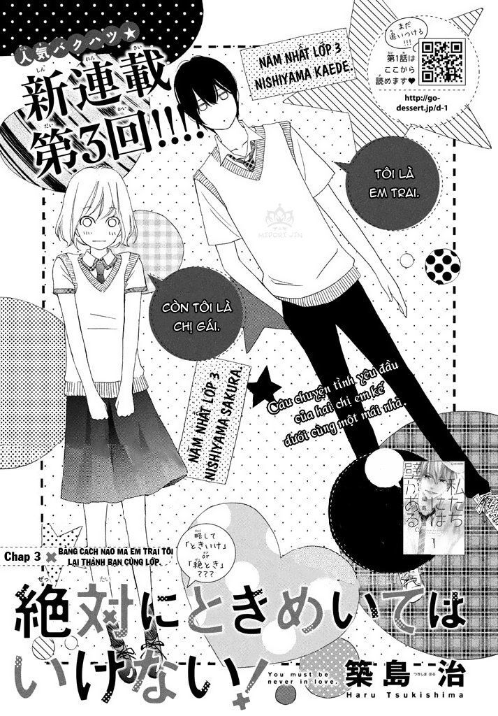 Zettai Ni Tokimeite Wa Ikenai! Chapter 3 - 6