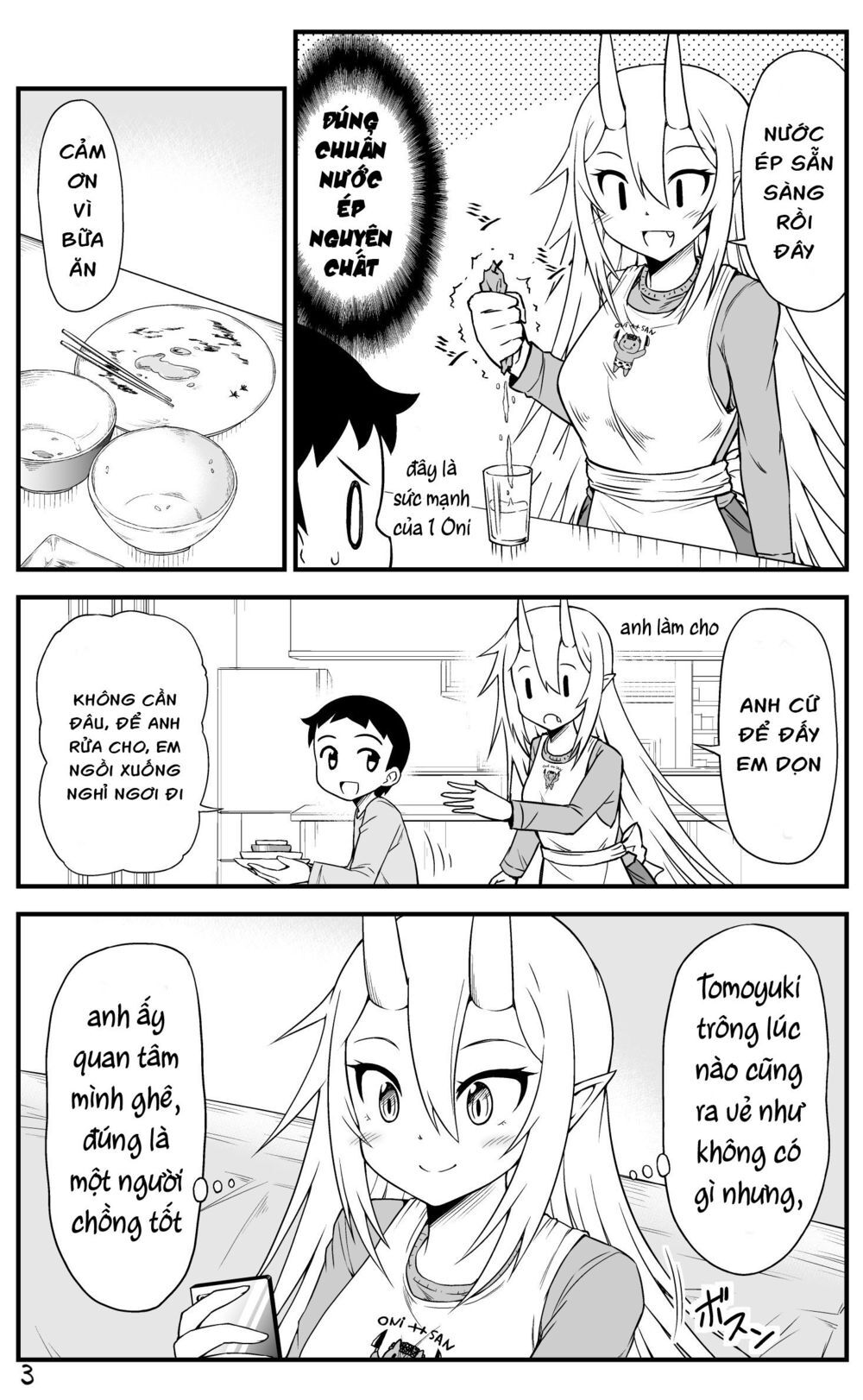 Vợ Tôi Là Một Oni Chapter 4 - 4