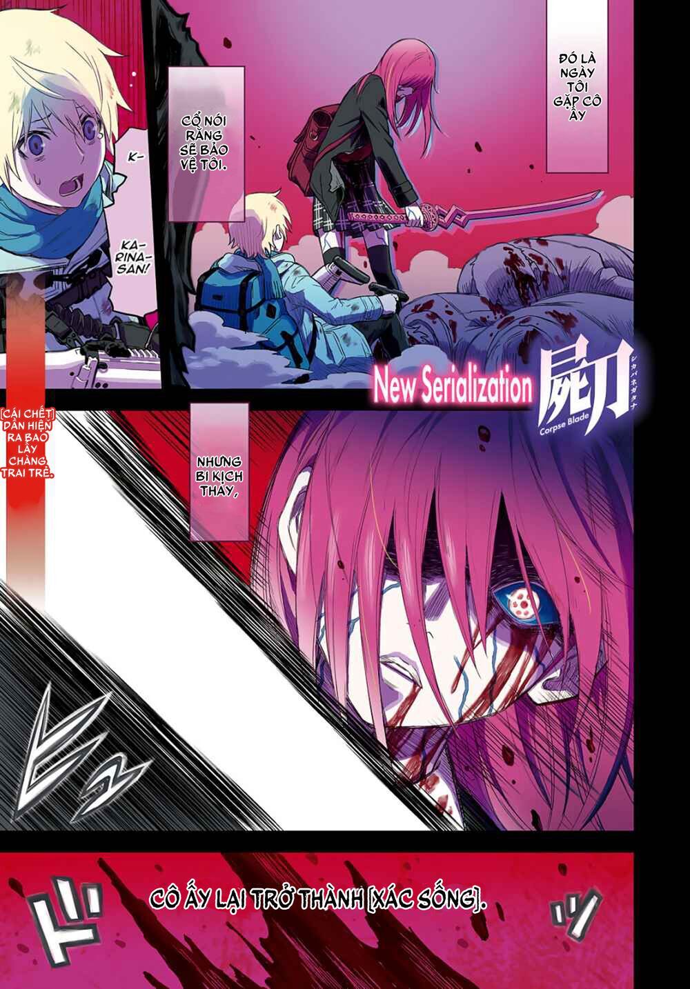 Shikabane-Gatana Chapter 1 - 3