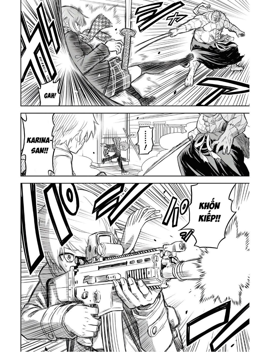 Shikabane-Gatana Chapter 1 - 34