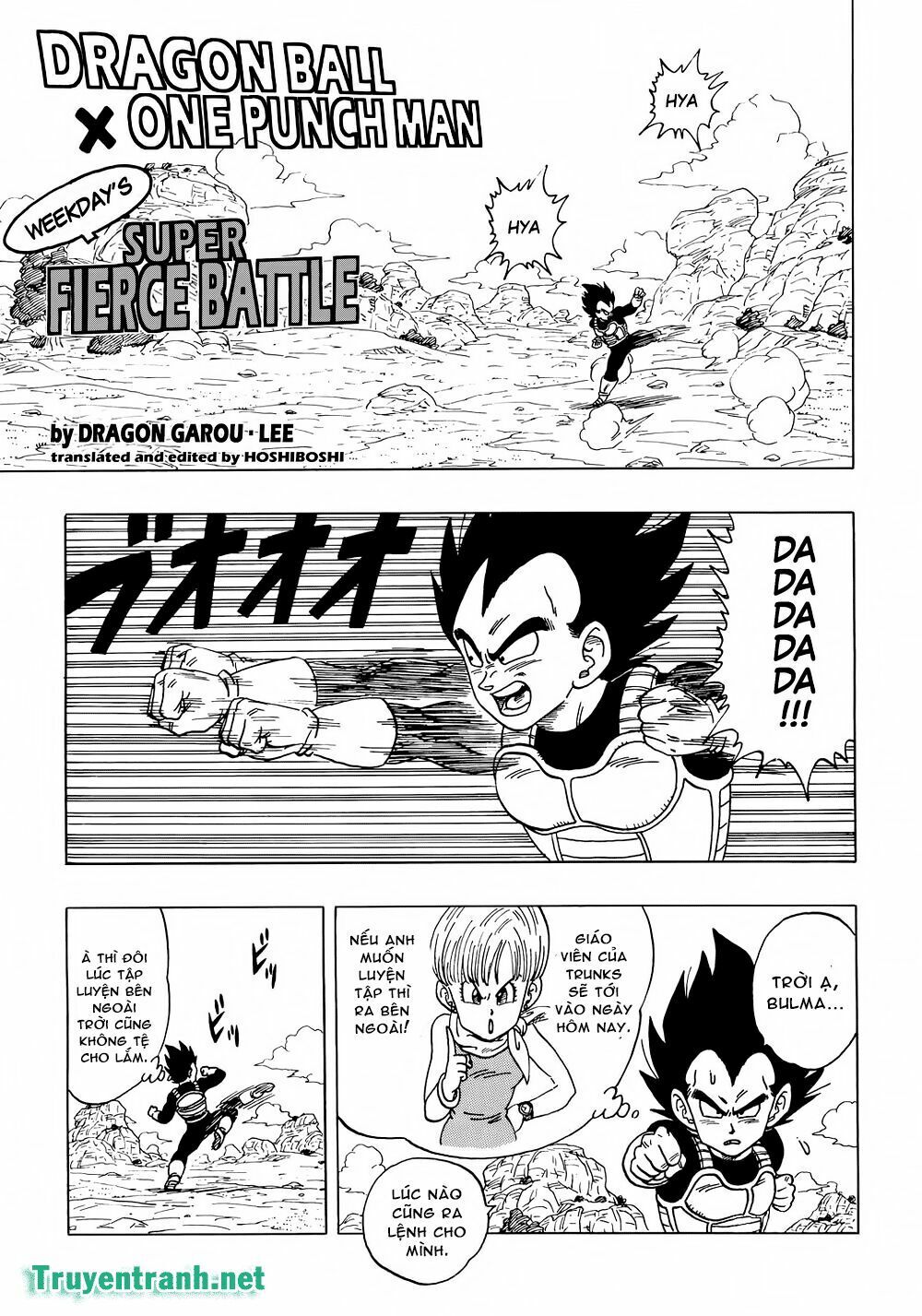 Thế Giới Ngọc Rồng Z & Cú Đấm Hủy Diệt Chapter 1 - 3