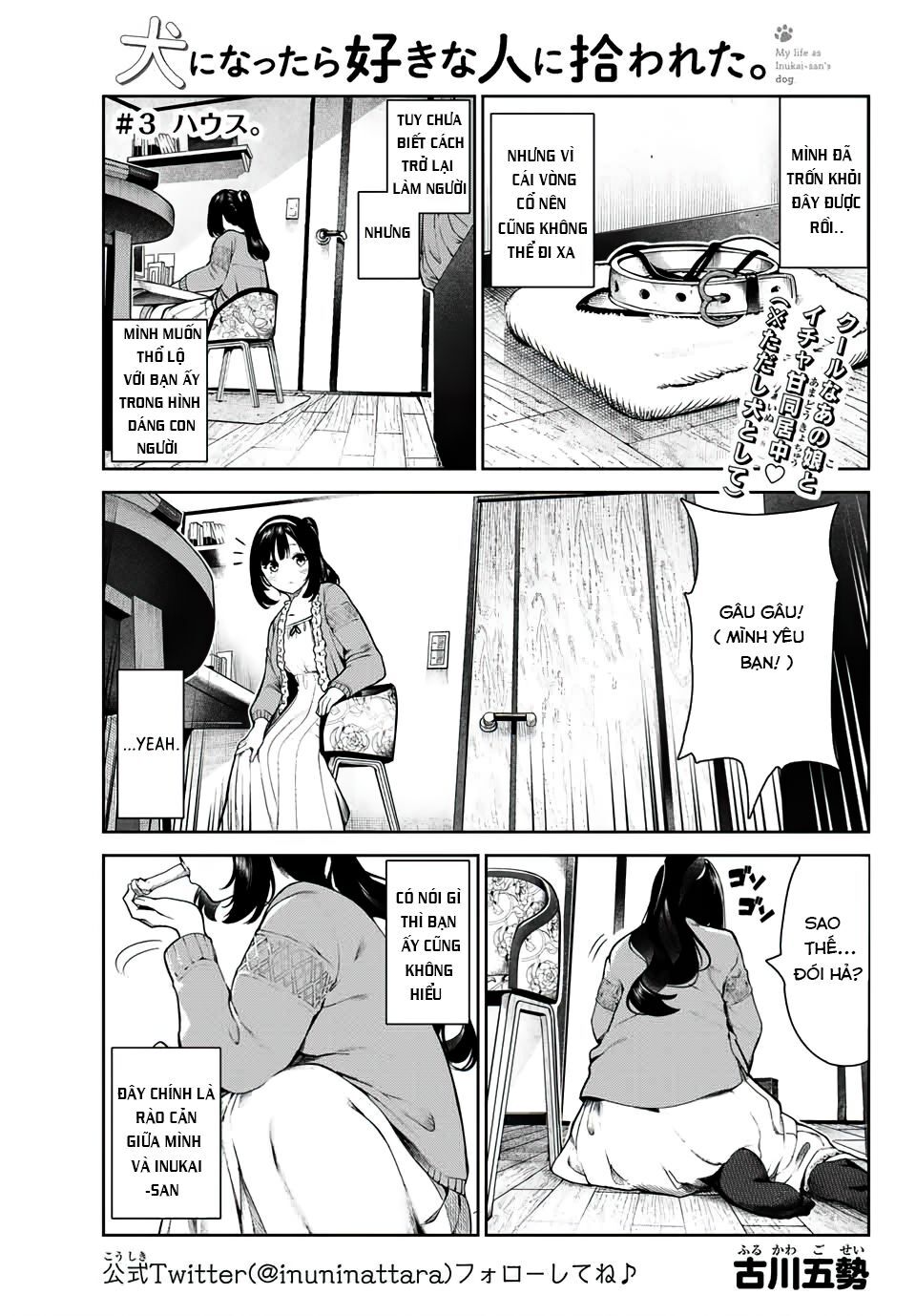 Cuộc Sống Khi Là Chó Cưng Của Inukai-San Chapter 3 - 2