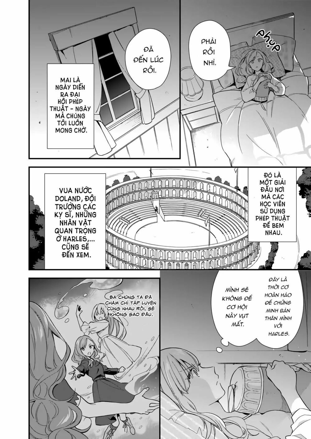 Tôi Muốn Làm Tiếp Tân Của Thế Giới Ma Pháp Chapter 3.1 - 4