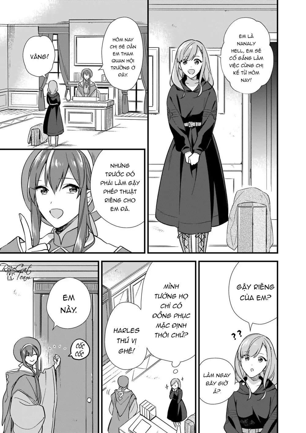 Tôi Muốn Làm Tiếp Tân Của Thế Giới Ma Pháp Chapter 5 - 6