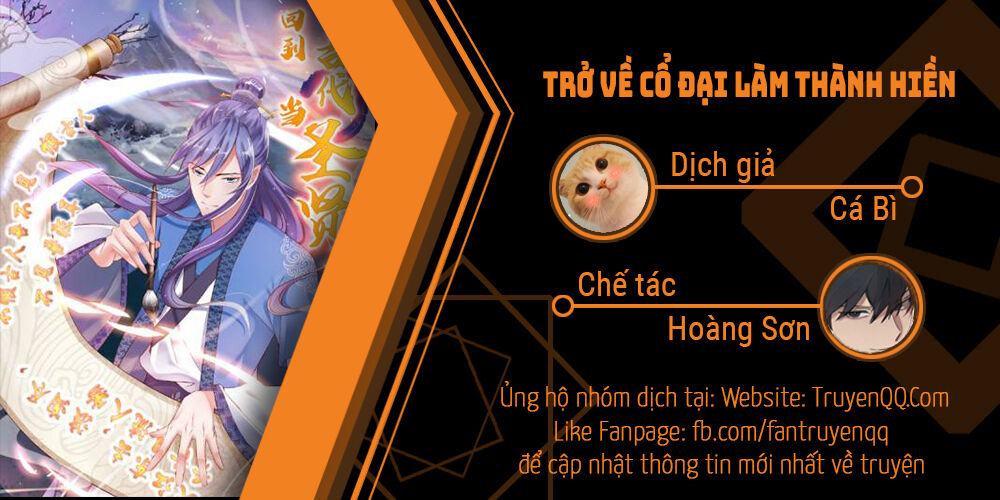 Trở Về Cổ Đại Làm Thánh Hiền Chapter 1 - 1