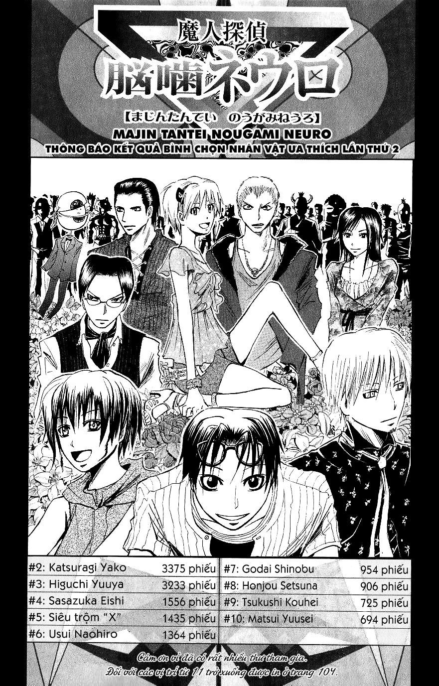 Majin Tantei Nougami Neuro Chapter 111 - 3