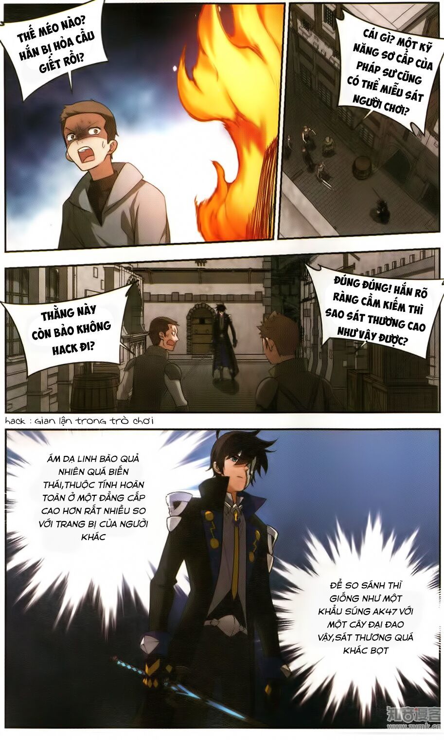 Võng Du Chi Cận Chiến Pháp Sư Chapter 52 - 11