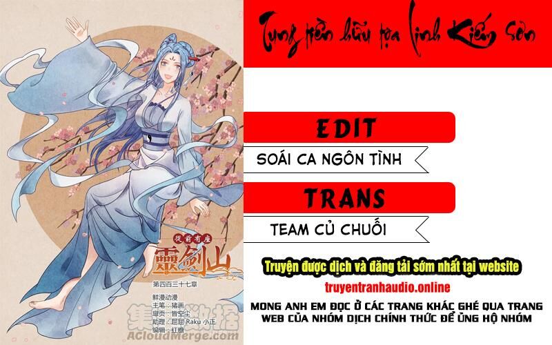 Tung Tiền Hữu Tọa Linh Kiếm Sơn Chapter 505 - 1