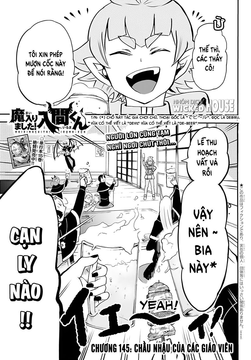 Chào Mừng Cậu Đến Trường Iruma-Kun Chapter 145 - 3
