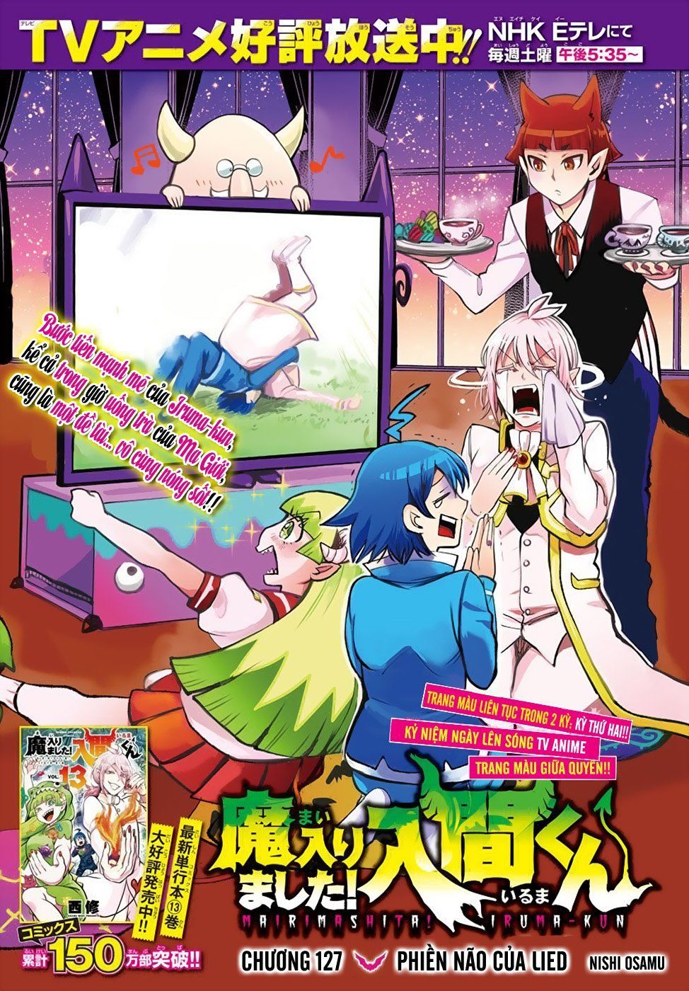 Chào Mừng Cậu Đến Trường Iruma-Kun Chapter 127 - 3